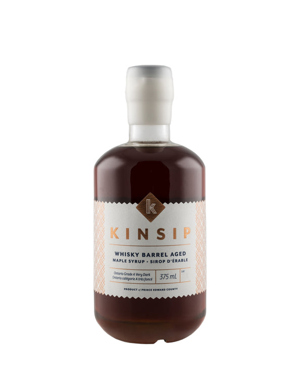 Kinsip Whiskey Barrel Aged Maple Syrup