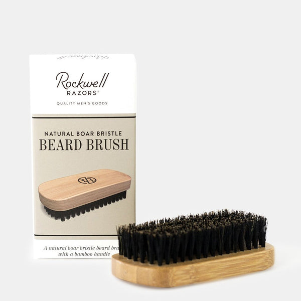 Rockwell Natural Boar Bristle Beard Brush