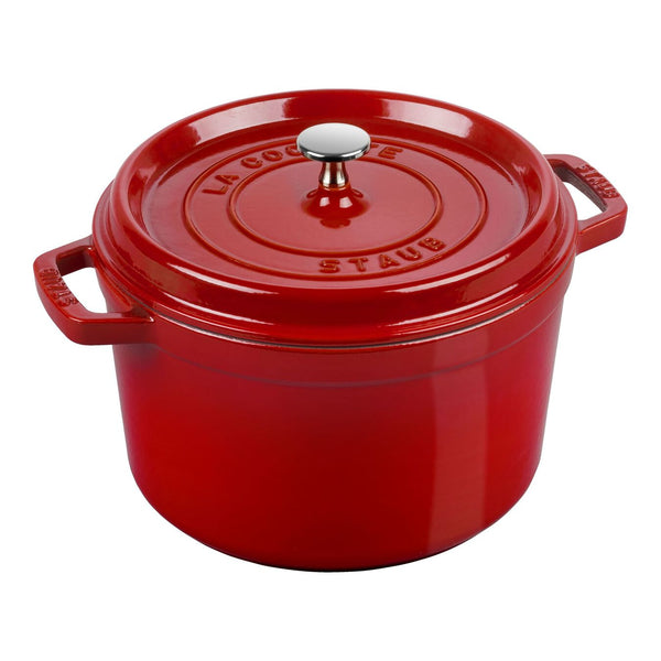 Staub 4.8L Cast Iron Round Tall Cocotte