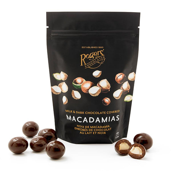 Rogers Dark Chocolate Covered Macadamias