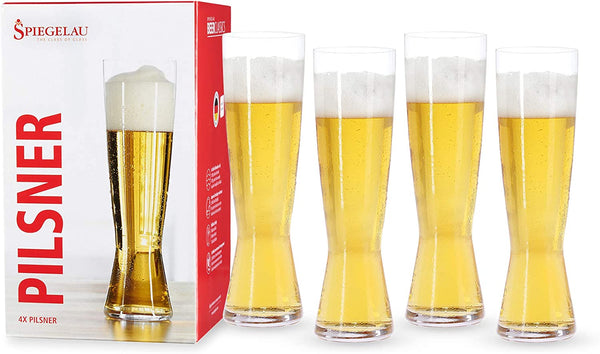 Spiegelau Beer Classics Set of 4 Tall Pilsner
