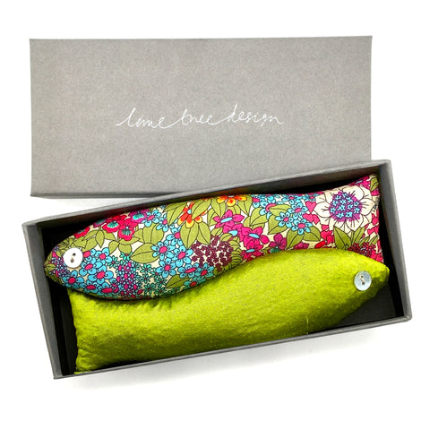 Lime Tree Design Box of Two Lavender Fish