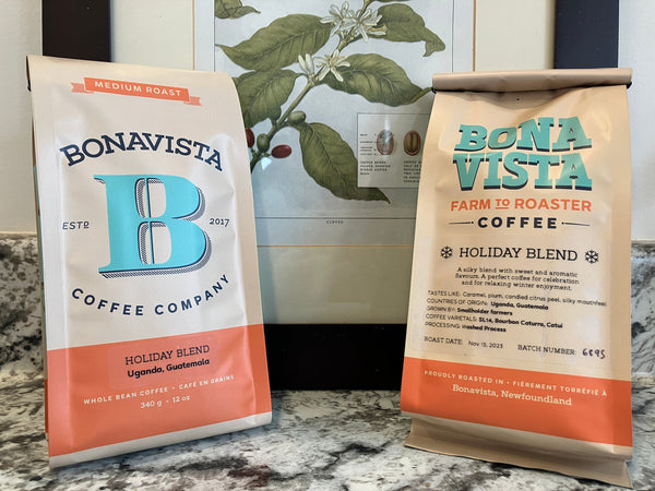 Holiday Blend Whole Bean Coffee Medium Roast