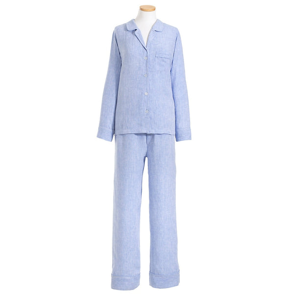 Annie Selke Lush Linen Pajamas