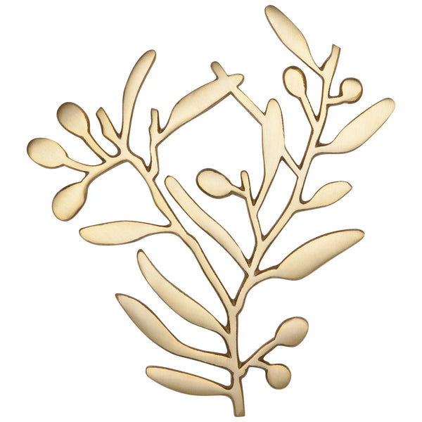 Gold Metal Branch Trivet