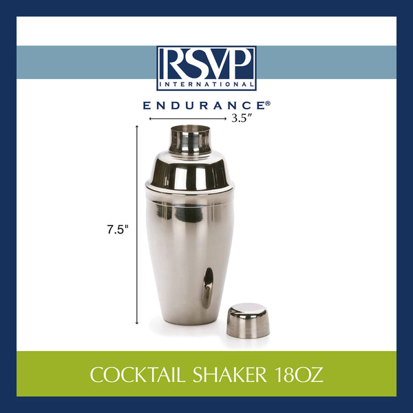 RSVP 18 oz Cocktail Shaker
