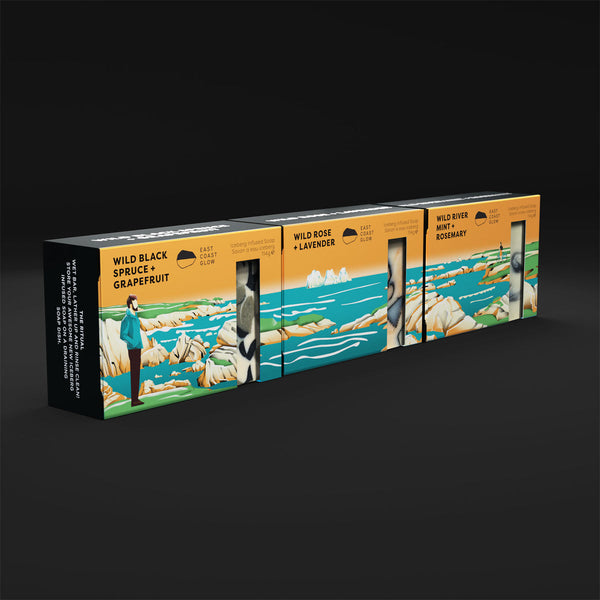 East Coast Glow Iceberg Infused Bar Soap 114g