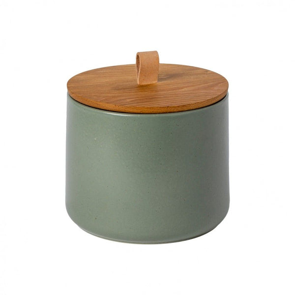 Casafina Pacifica Canister With Oak Lid
