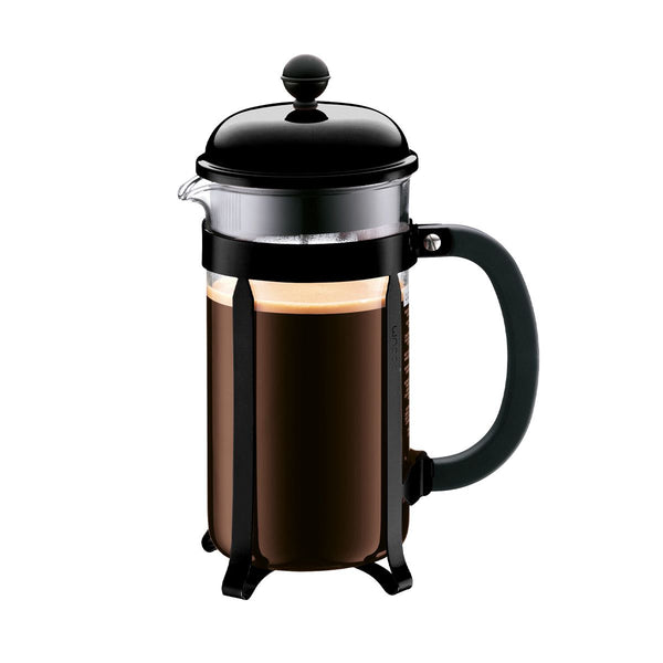Bodum Chambord French Press 8 Cup Coffee Maker in Black Schwarz