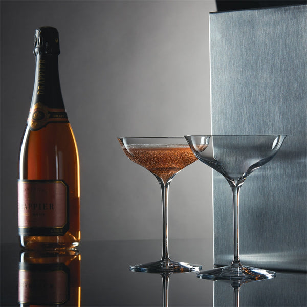 Waterford Elegance Belle Champagne Coupe, Pair