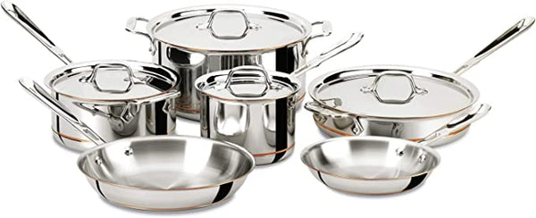All Clad Copper Core 10 Piece Set