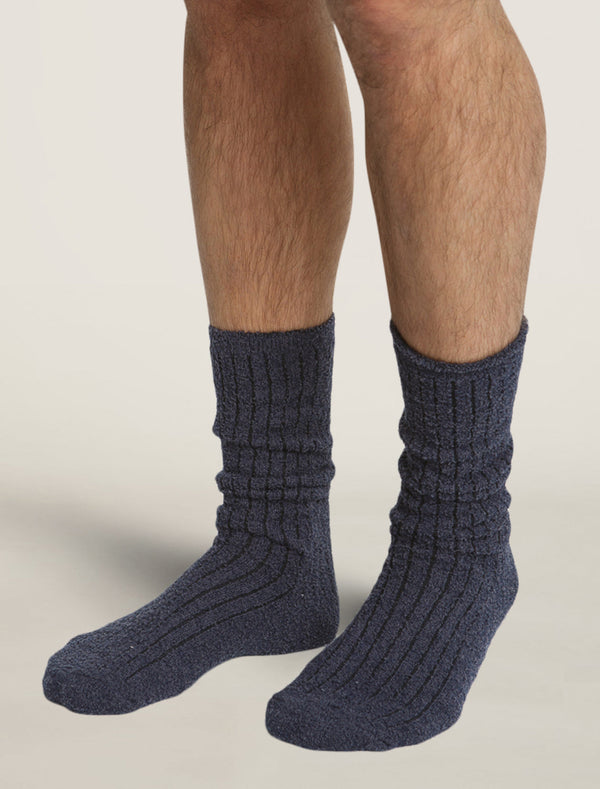 Barefoot Dreams Men's Ribbed Socks