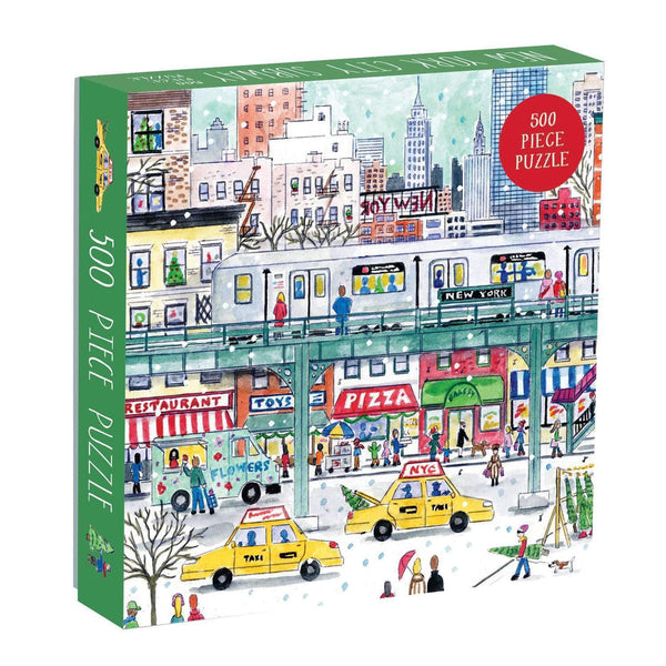 New York CIty Subway By Michael Storrings Puzzle