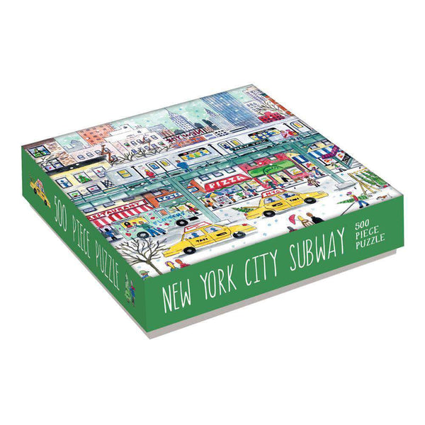New York CIty Subway By Michael Storrings Puzzle