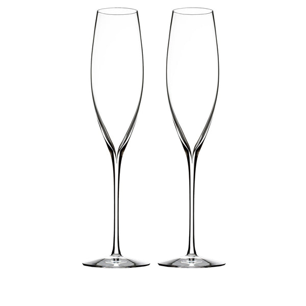 Waterford Elegance Classic Champagne Flutes, Pair
