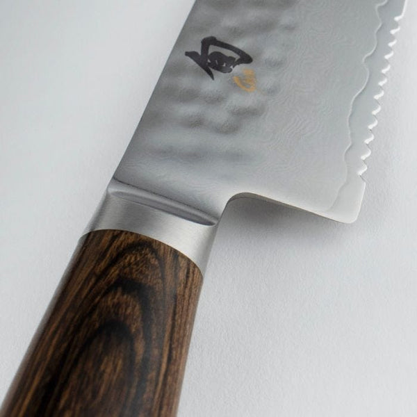 SHUN Premier Walnut 6.5" Serrated Utility Knife